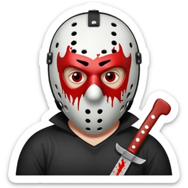 skib skib 67 slasher mad sticker
