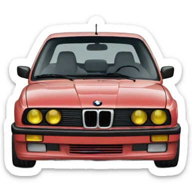 BMW e30 325i sticker