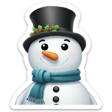 snowman olaf sticker