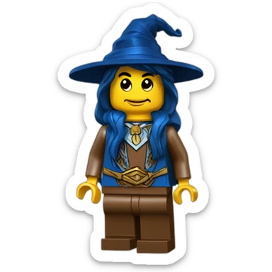 Lego sorcerer sticker