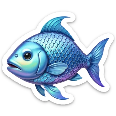 smelly fish sticker