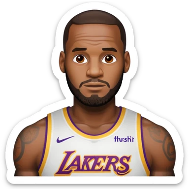 Lebron james sticker
