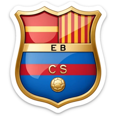 Escudo del Barcelona sticker