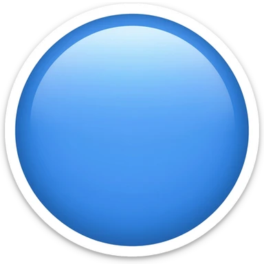 Rosa azul  emoji sticker