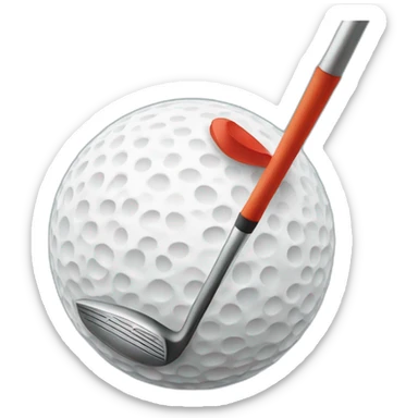Golf sticker