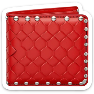 Goyard red wallet sticker
