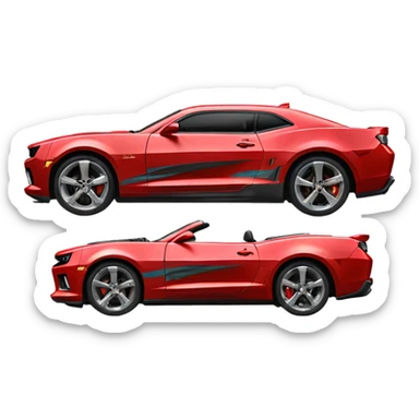 6th generation Camaro sticker