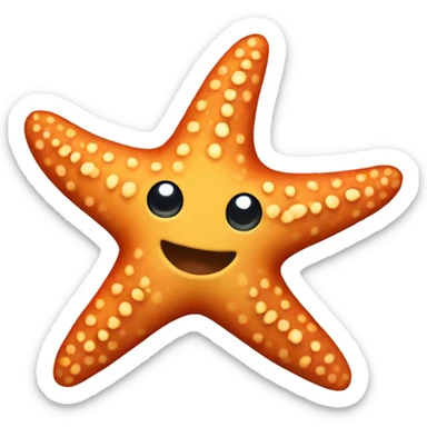 Starfish  sticker