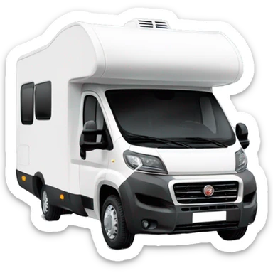 fiat ducato rv with alkoven sticker