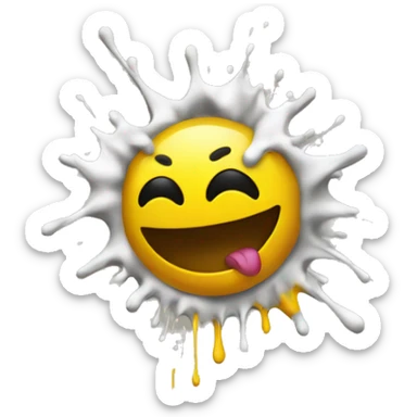 splash graffiti sticker