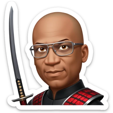 Katana Master sticker