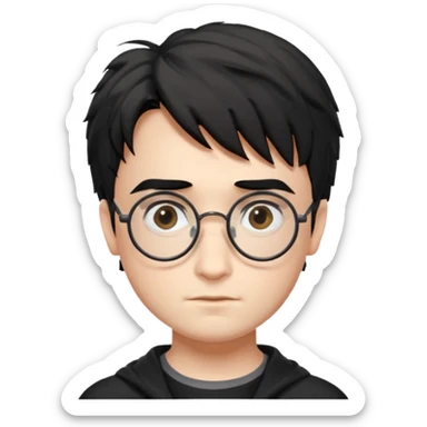 Zrób mi emotkę Harrego potera  sticker