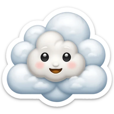 cloud computing sticker
