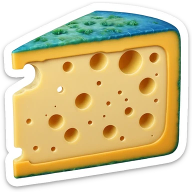 moldy gouda cheese  sticker