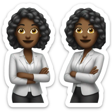 Black woman realtor sticker