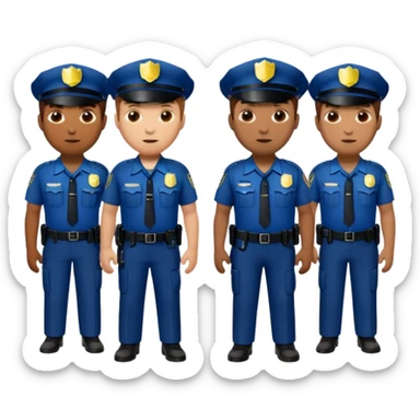 Survey cops sticker