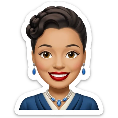 Billie Holiday sticker