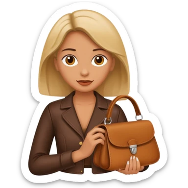 clutches purse sticker