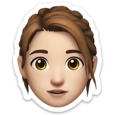 Ellie the last of us Little bit dezoom sticker