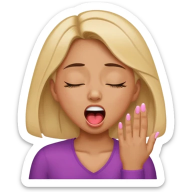 Slay girl emoji💅🥱böyle yap sticker