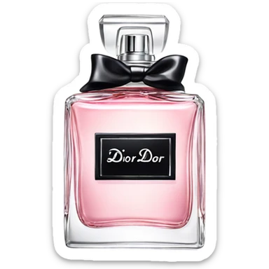 Miss Dior perfume  sticker