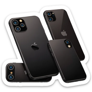 Phone apple 13 generation back side sticker