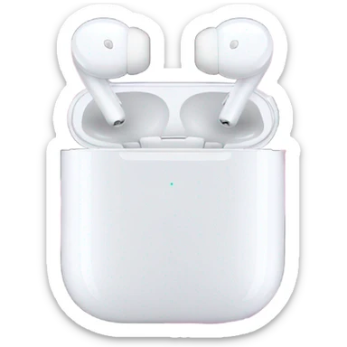 AirPod max headphones with pink bows on them sticker