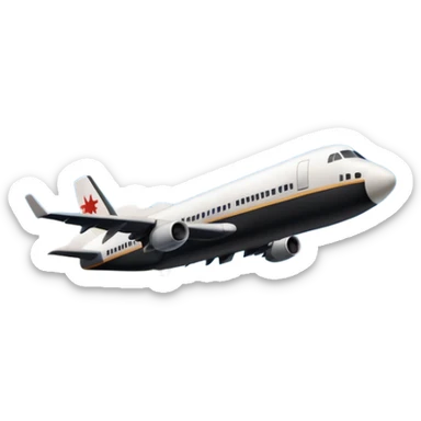 Twin towers with an airplane sticker