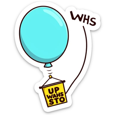 Up the Wahs!! New Zealand Warrior league team catch phrase sticker