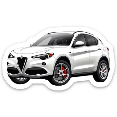 Alfa Romeo stelvio sticker