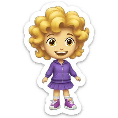 Angelica pickles Rugrats sticker