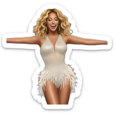 Concert beyoncé sticker