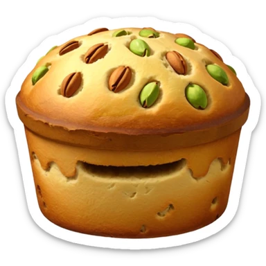pistacchio panettone sticker