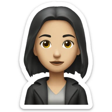 girl in the matrix of fate sticker