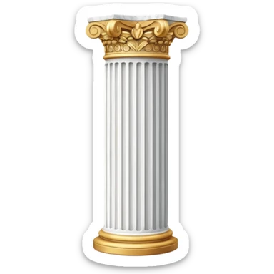 greek Pillar sticker