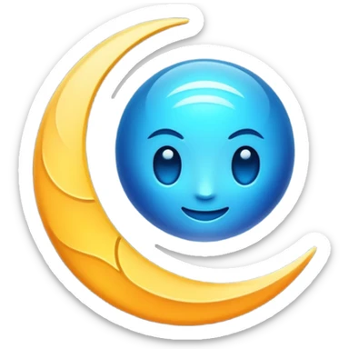 lunar client image sticker