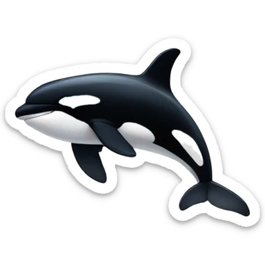 Orca  sticker