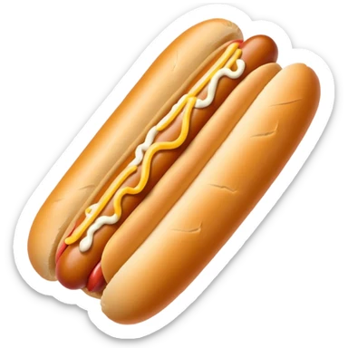 super bowl trophy hot dog sticker