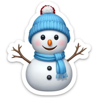 BONECO DE NEVE sticker