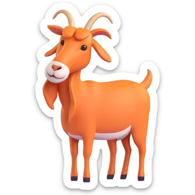 Goat sticker