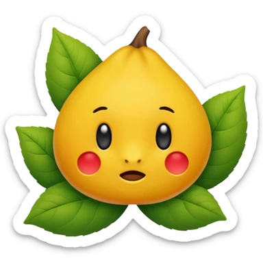 naked girl with a very massive butt letting out a fart sticker