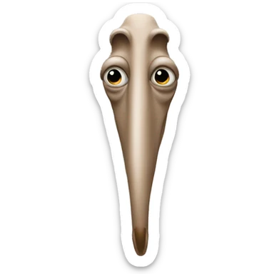 long nose sticker