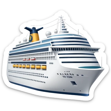 cruise ship sticker