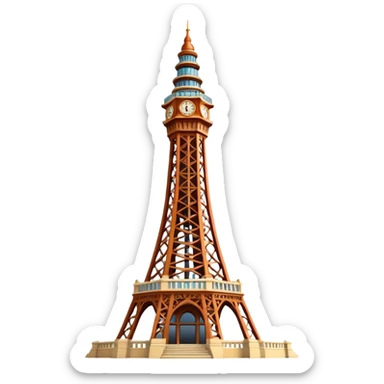 Blackpool Tower sticker