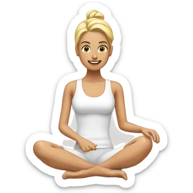 Pilates sticker