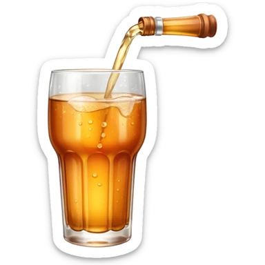 Fresh apple cider sticker