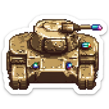 A tank sticker