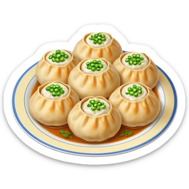Ukrainian dumpling sticker