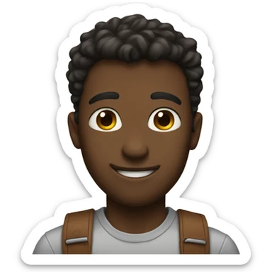 Two guys love sticker