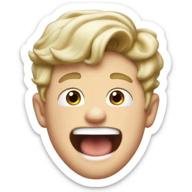Niall horan saying DAYTONA BABY sticker